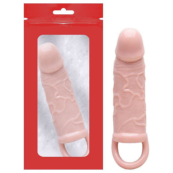 Capa Peniana Texturizada 15 X 4,1cm Sexy Import
