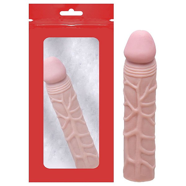 Capa Peniana Texturizada 16,5 X 3,5cm Sexy Import