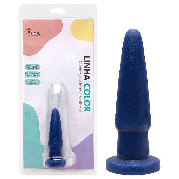 Plug Anal Maciço 9 X 2,3cm êxtase