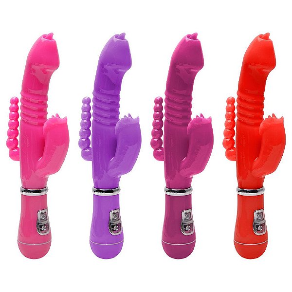 Vibrador Ponto G 12 Modos 3 Em 1 Youvibe Vipmix