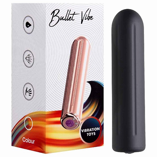 Cápsula Vibratória Recarregável 9 Vibrações Vipmix