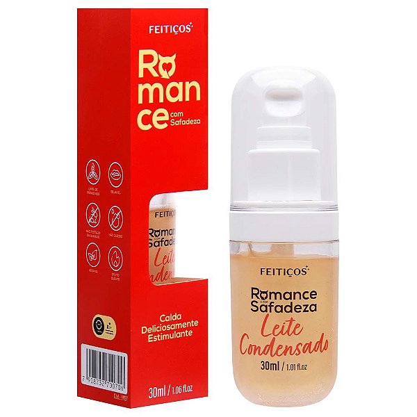 Romance Com Safadeza Calda Estimulante 30ml Feitiços