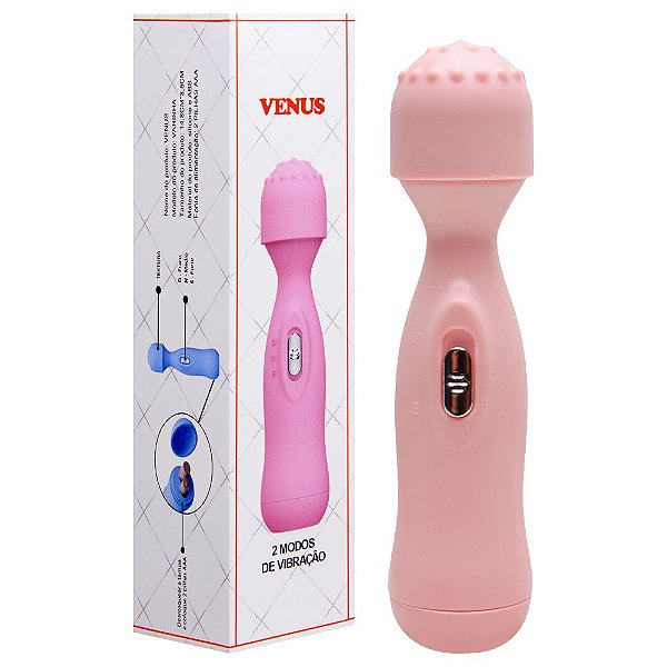 Varinha Mágica 2 Vibrações Venus Sexy Import