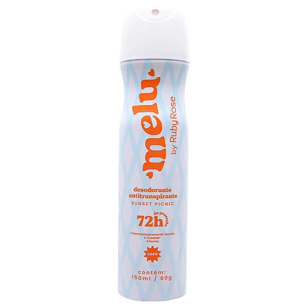 Desodorante Sunset Picnic 150ml Melu Ruby Rose