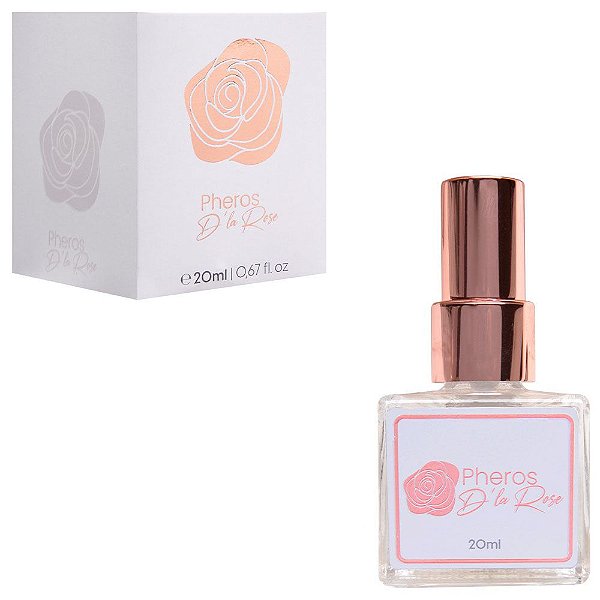 Pheros D'la Rose Perfume Feminino 20ml Kgel