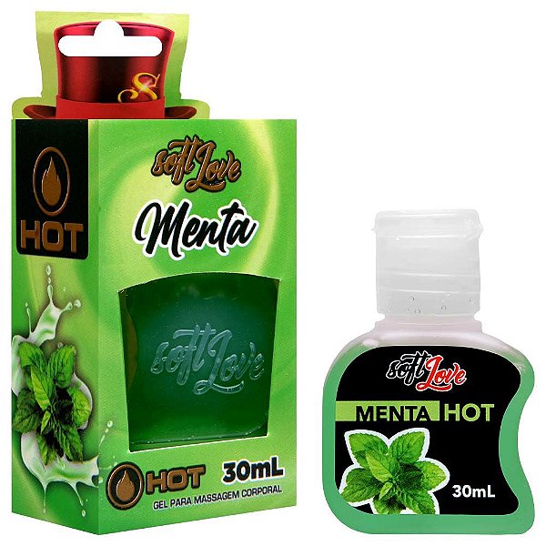 Gel Hot Comestível 30ml Soft Love