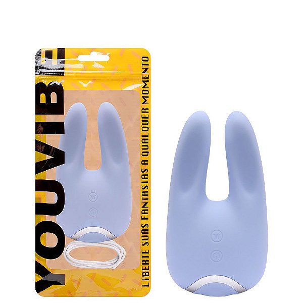Estimulador Duplo 8 Vibrações E Pulsação Youvibe Vipmix