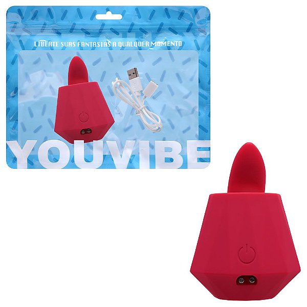 Estimulador Língua 5 Modos Youvibe Vipmix