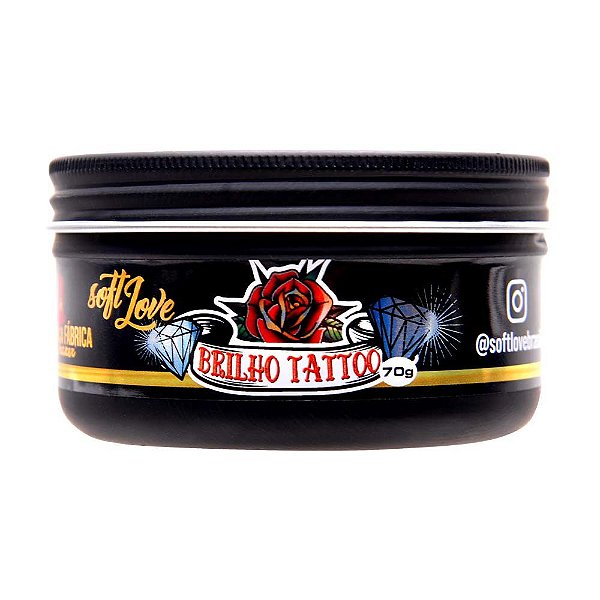 Iluminador De Tatuagem Brilho Tatto 70g Soft Love