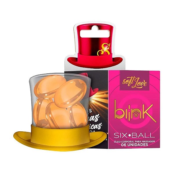 Six Ball Blink Bolinha Anal 6 Unidades Soft Love