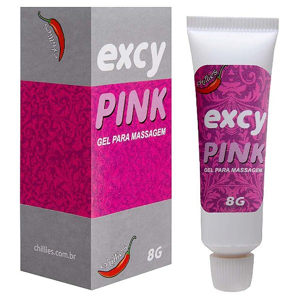 Excy Pink Gel Excitante Feminino 8g Chillies