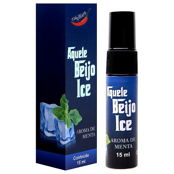 Aquele Beijo Ice Spray Refrescante 15ml Chillies