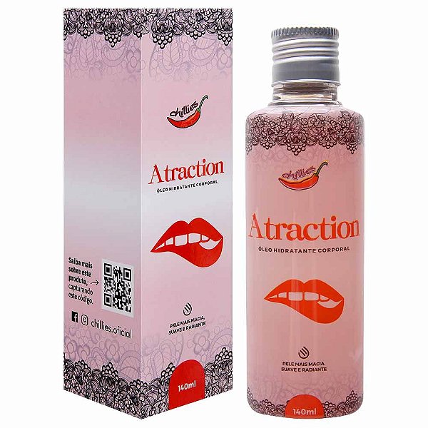 Atraction óleo Hidratante Sensual 140ml Chillies