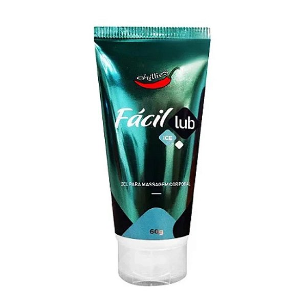 Fácil Lub Ice Gel Corporal 60g Chillies