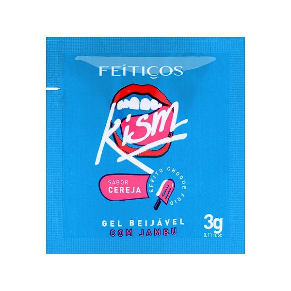 Kism Ice Gel Jambu Electric Sachê 3g Feitiços