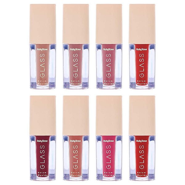 Batom Líquido Velvety Glass 3,5ml Ruby Rose