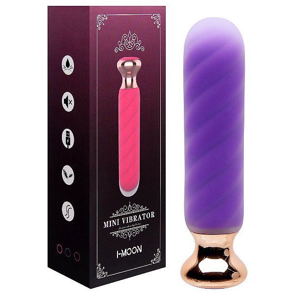 Mini Vibrator 10 Modos Bullet I-moon Vipmix
