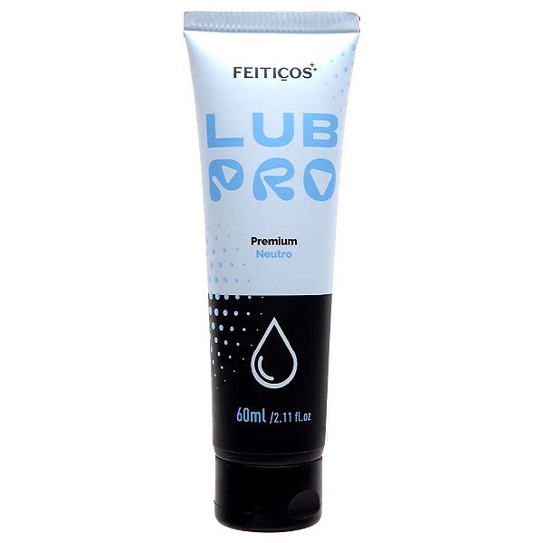 Lubpro Neutro Lubrificante Premium 60ml Feitiços