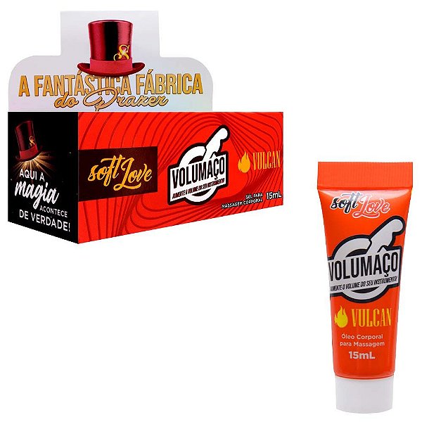 Volumaço Vulcan Aumento Hot 15ml Soft Love