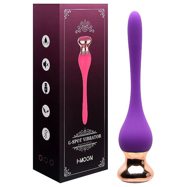 Plug Anal 10 Vibrações G-spot I-moon Vipmix