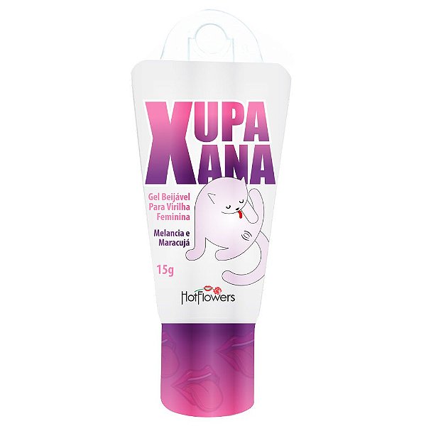 Xupa Xana Gel Beijável Feminino 15g Hot Flowers