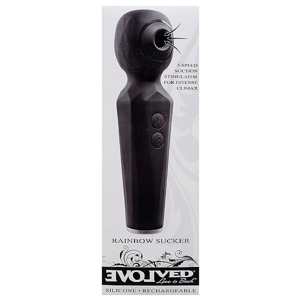 Rainbow Sucker Varinha E Sugador Evolved Feitiços