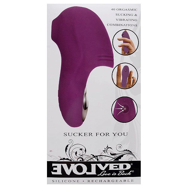 Sucker For You Sugador Vibrador De Dedo Evolved
