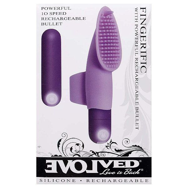 Fingerific Vibrador Bullet Com Dedeira Evolved