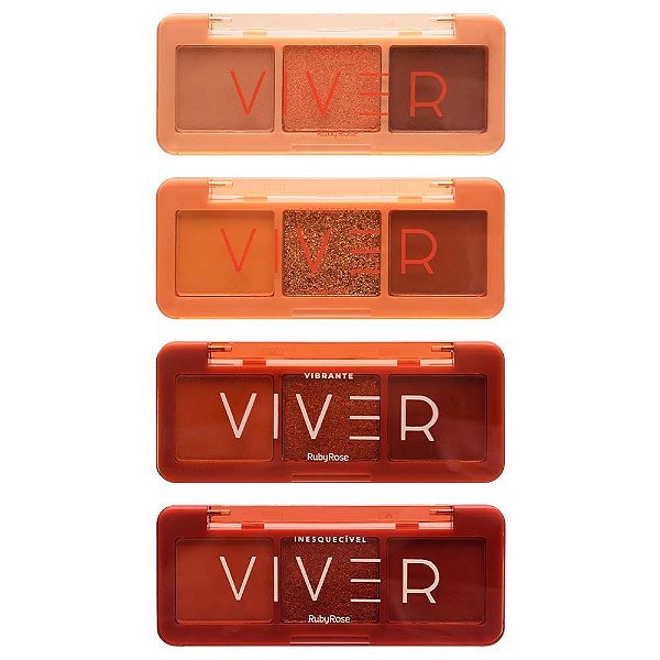 Trio De Sombras Viver 4,8g Ruby Rose