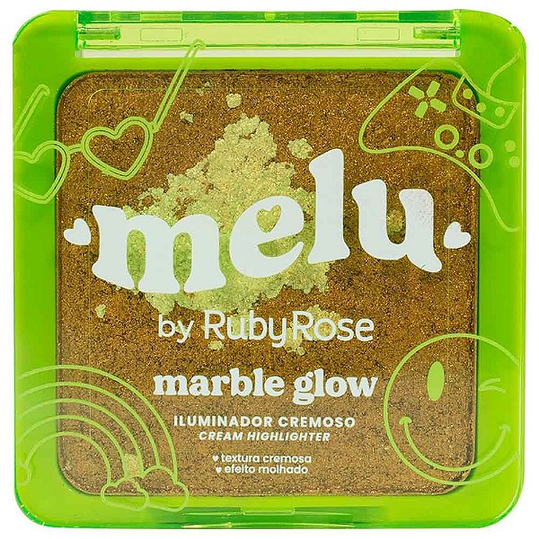 Marble Glow Golden Hour 11g Melu Ruby Rose