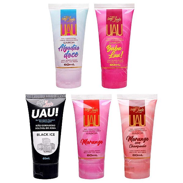 Uau Lubrificante Aromático 60ml Soft Love