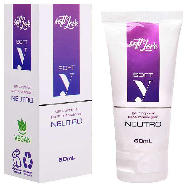 Soft Y Lubrificante Neutro 60ml Soft Love