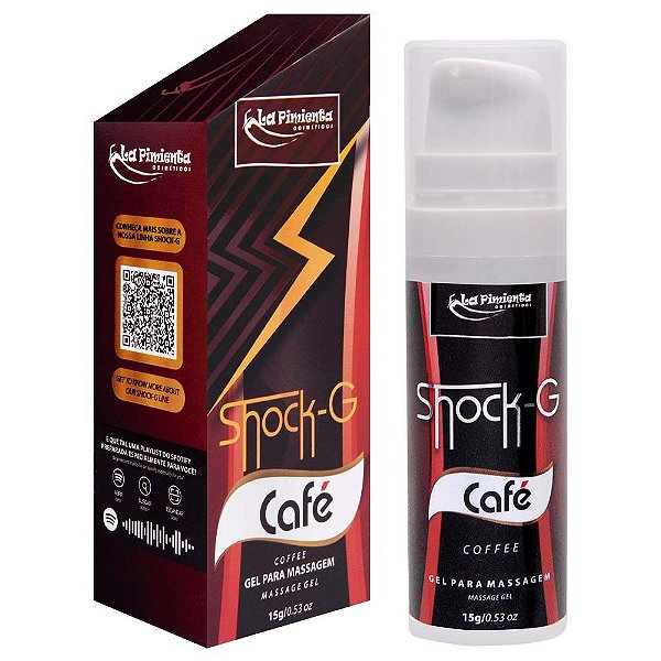 Shock-g Café Vibrador Líquido 15g La Pimienta