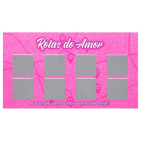 Raspadinha Rotas Do Amor 10 Unidades Sensual Love