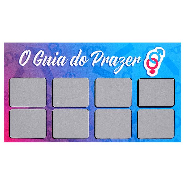 Raspadinha Guia Do Prazer Hétero 10 Unidades Sensual Love