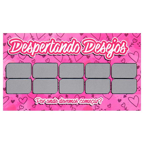 Raspadinha Despertando Desejos 10 Unidades Sensual Love