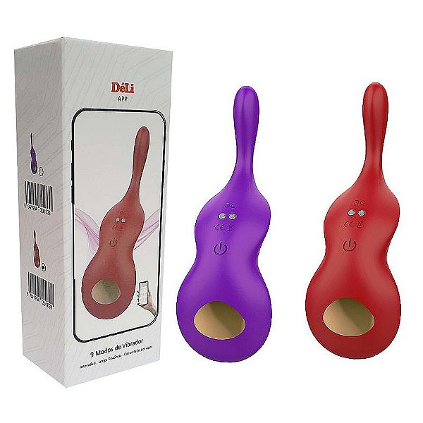 Vibrador De Calcinha Via App 9 Modos Déli Sexy Import