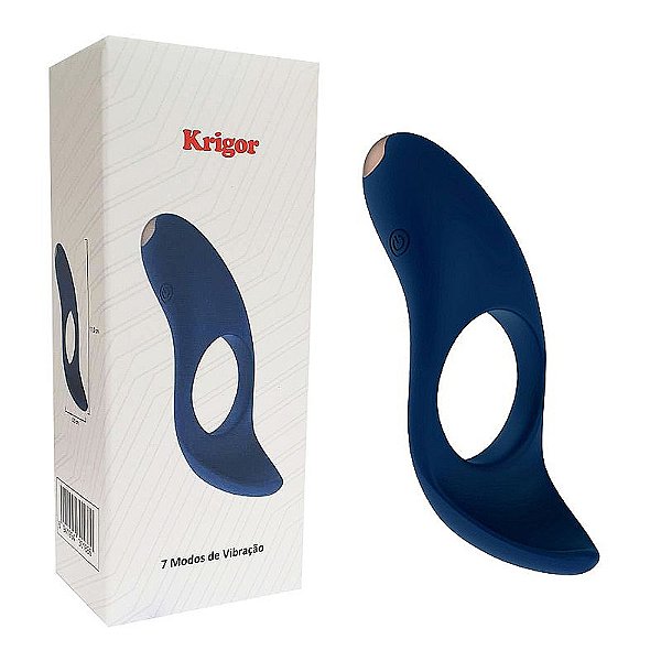 Anel Peniano 7 Vibraçoes Krigor Sexy Import
