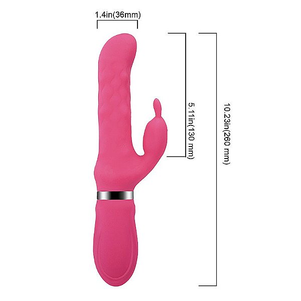 Vibrador 10 Modos Esferas Rotativo Riki Sexy Import
