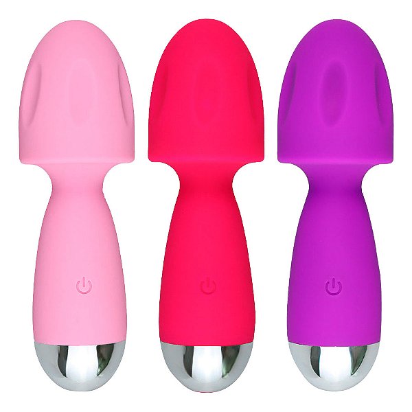 Mini Varinha Mágica Cogumelo 10 Vibros Youvibe Vipmix
