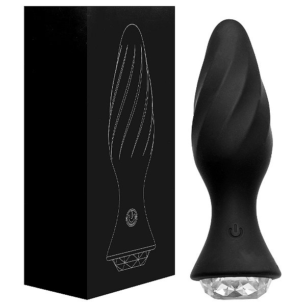 Plug Anal Vibrador Controle Remoto Sexy Import