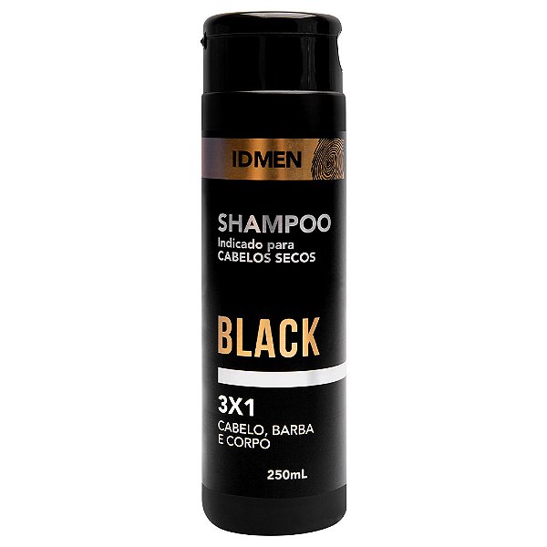 Shampoo 3x1 Macho Black 250ml Idmen