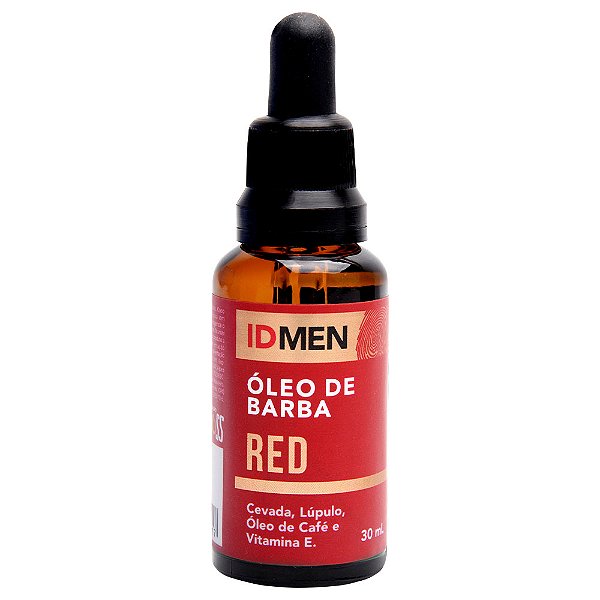 óleo Para Barba Macho Red 30ml Idmen