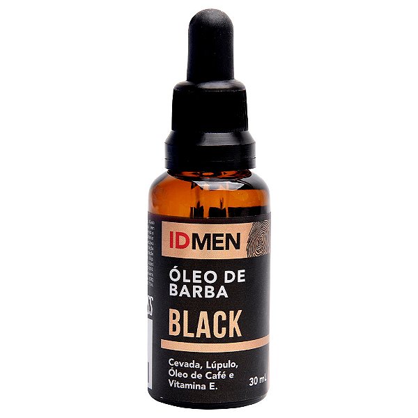 óleo Para Barba Macho Black 30ml Idmen