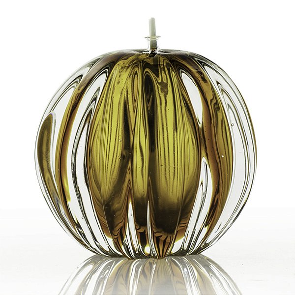 Lamparina Orbe em Cristal Murano - São Marcos
