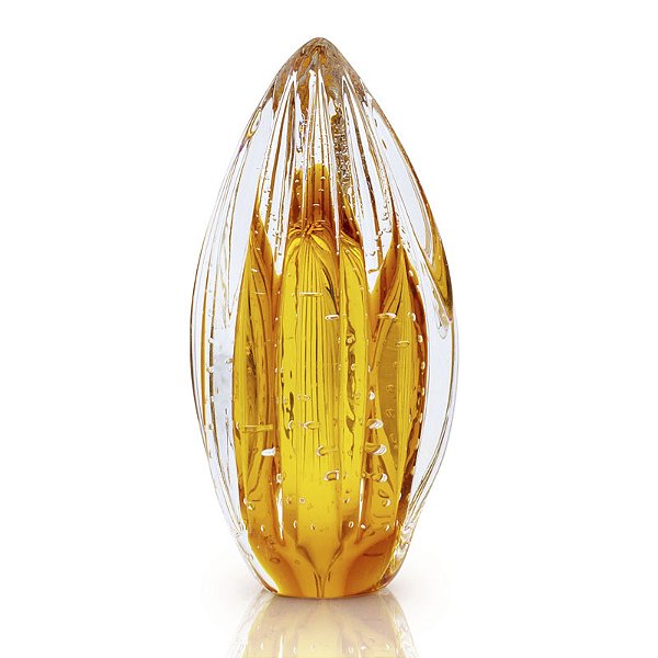 Vaso Pinha em Cristal Murano - São Marcos 20 cm