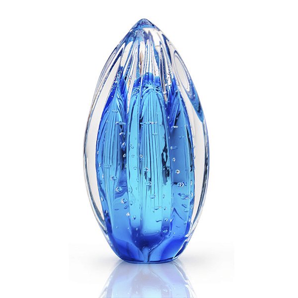 Vaso Pinha em Cristal Murano - São Marcos 20 cm