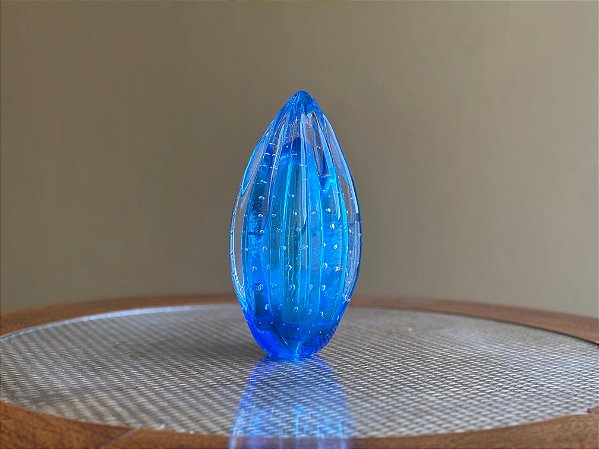 Vaso Pinha em Cristal Murano - São Marcos 20 cm