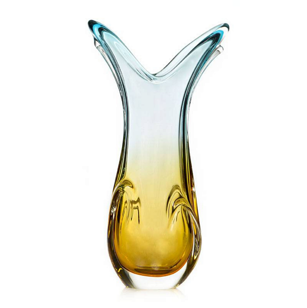 Vaso Volo em Cristal Murano - São Marcos 58 cm