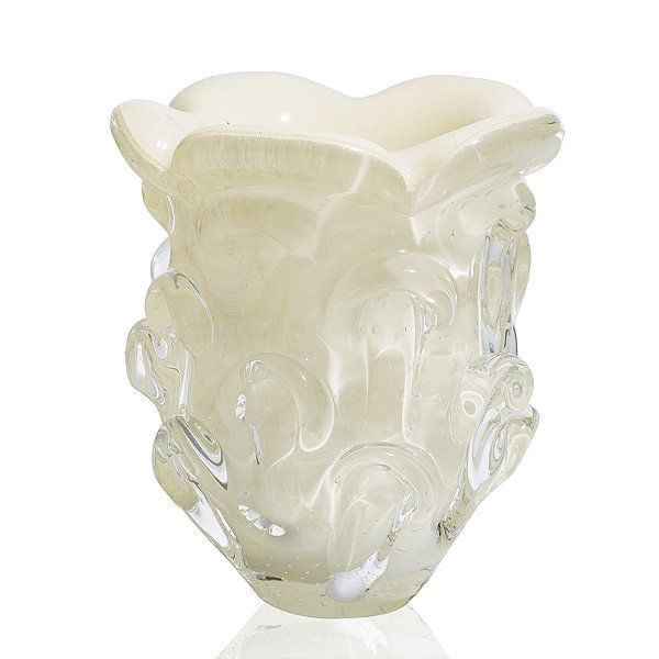 Vaso Mini Laguna em Cristal Murano - São Marcos